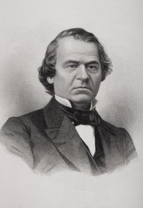 アンドリュー・ジョンソンの肖像（1808-75） 作： American School